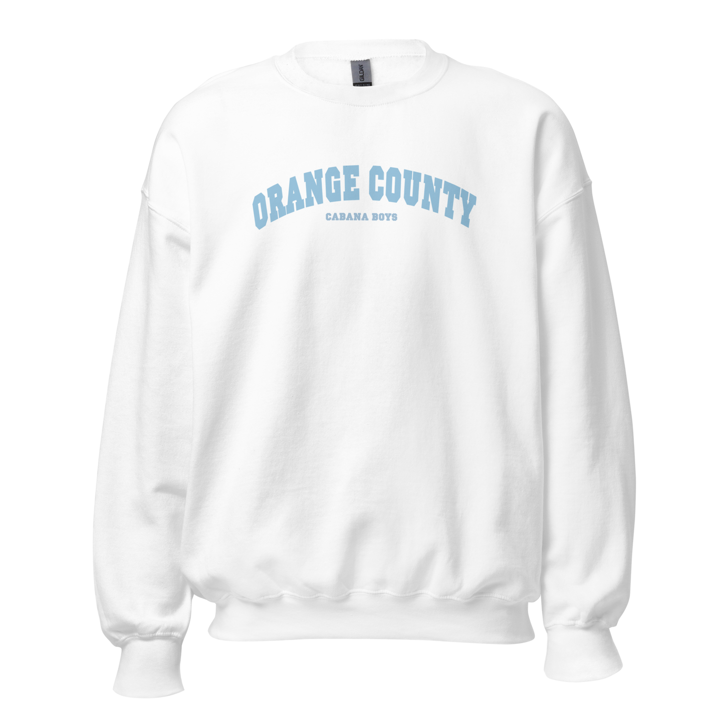 Collegiate Collection Orange County Sweatshirt Filled Letters