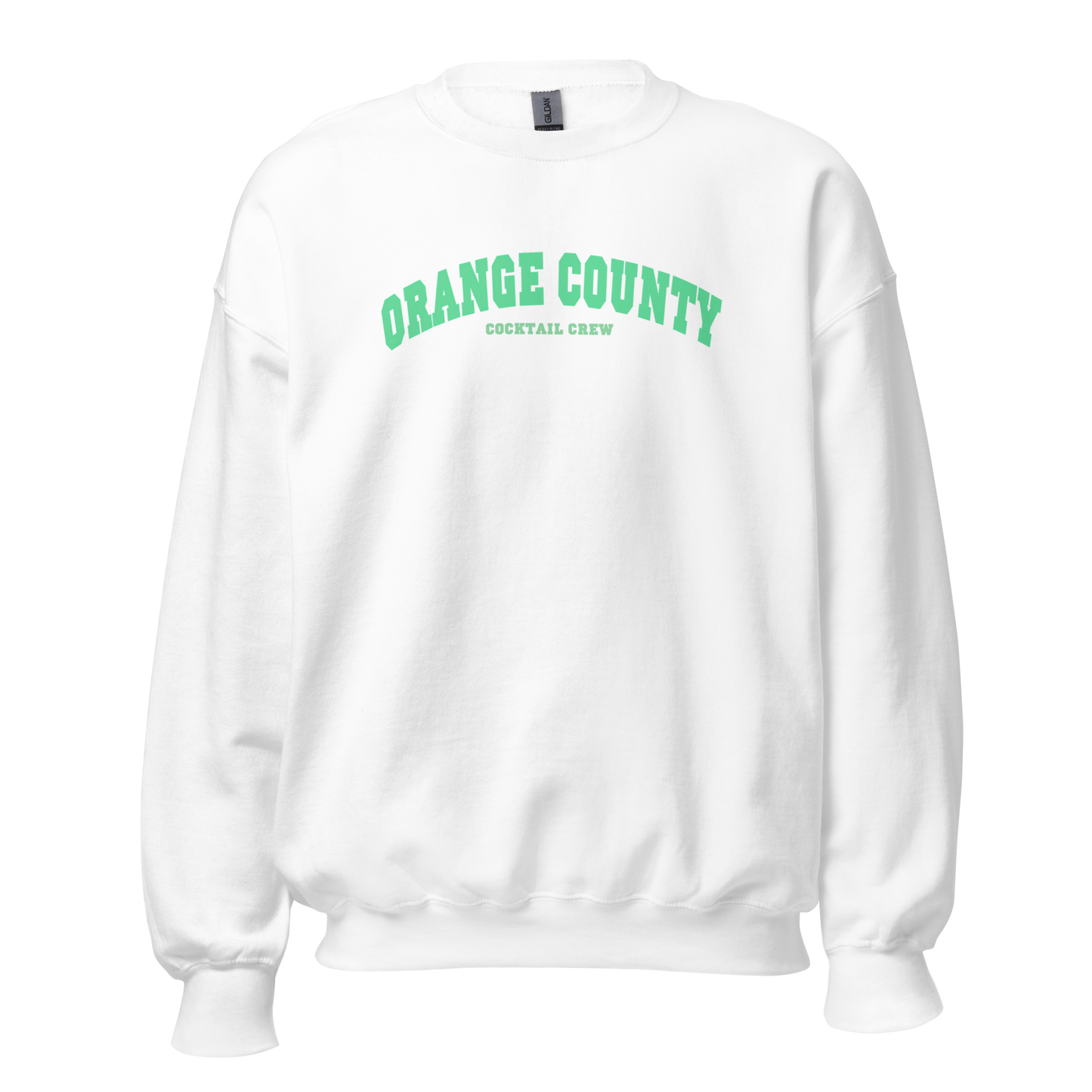 Collegiate Collection Orange County Sweatshirt Filled Letters