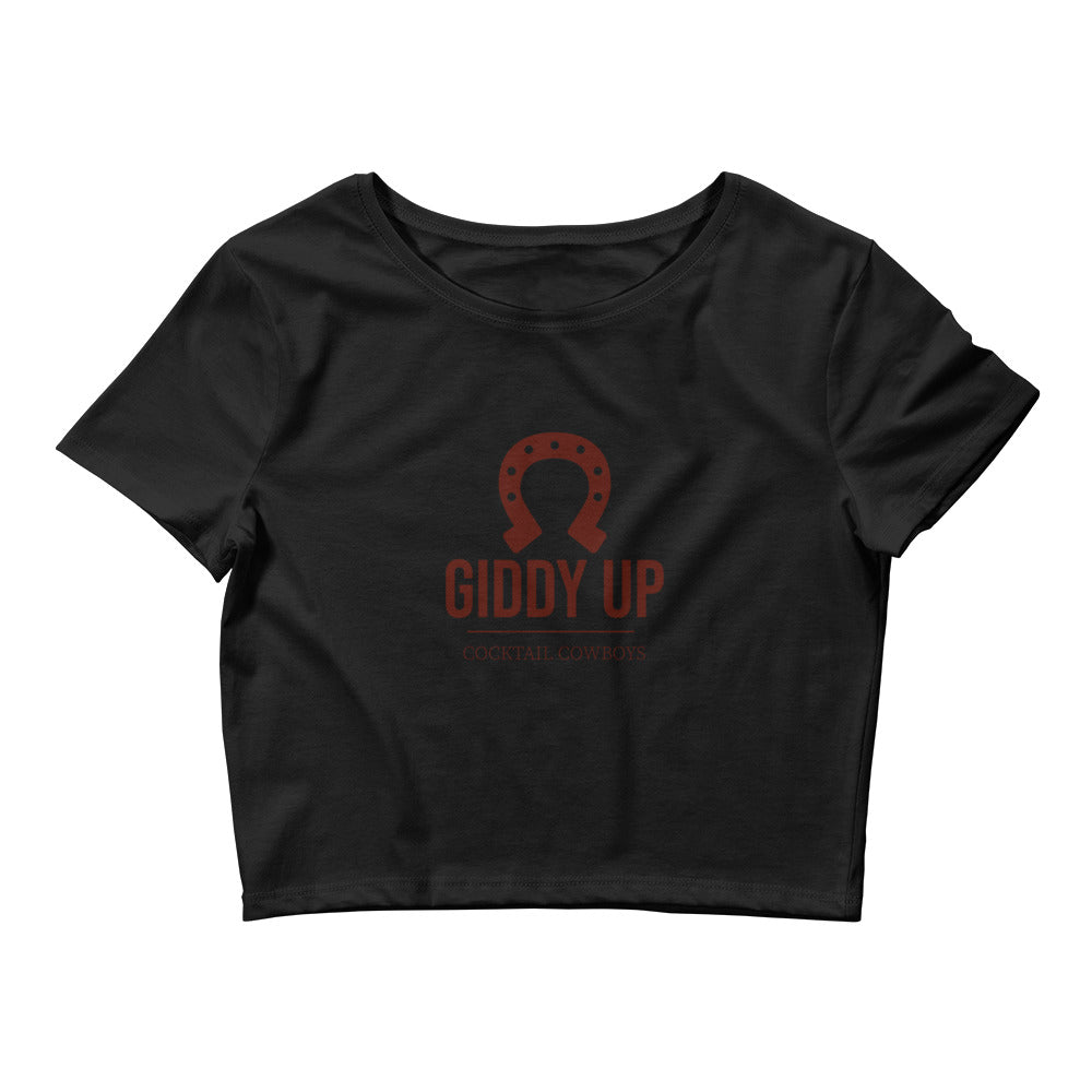 Giddy Up Women’s Crop Tee