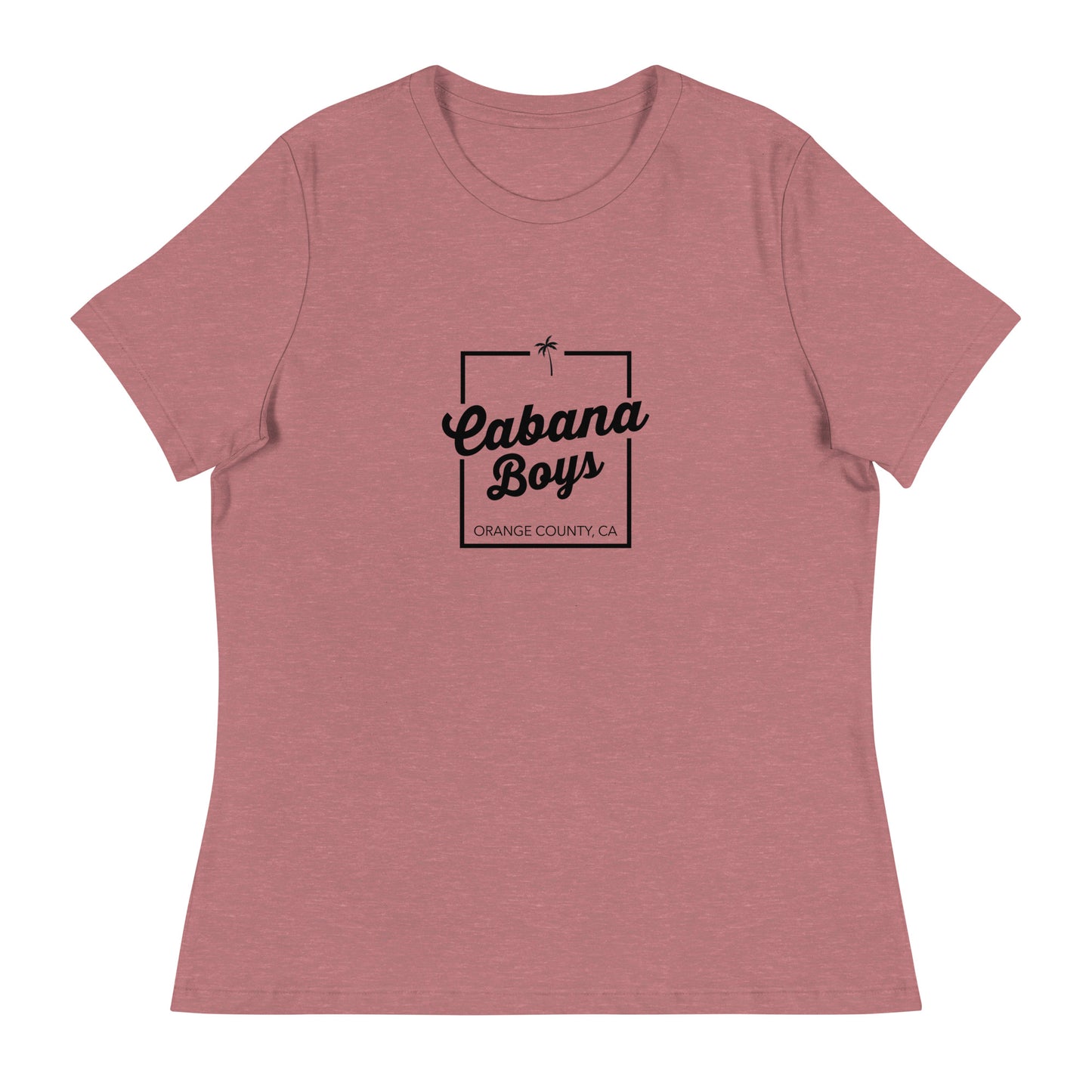 Cabana Boys Orange County Women's Relaxed T-Shirt