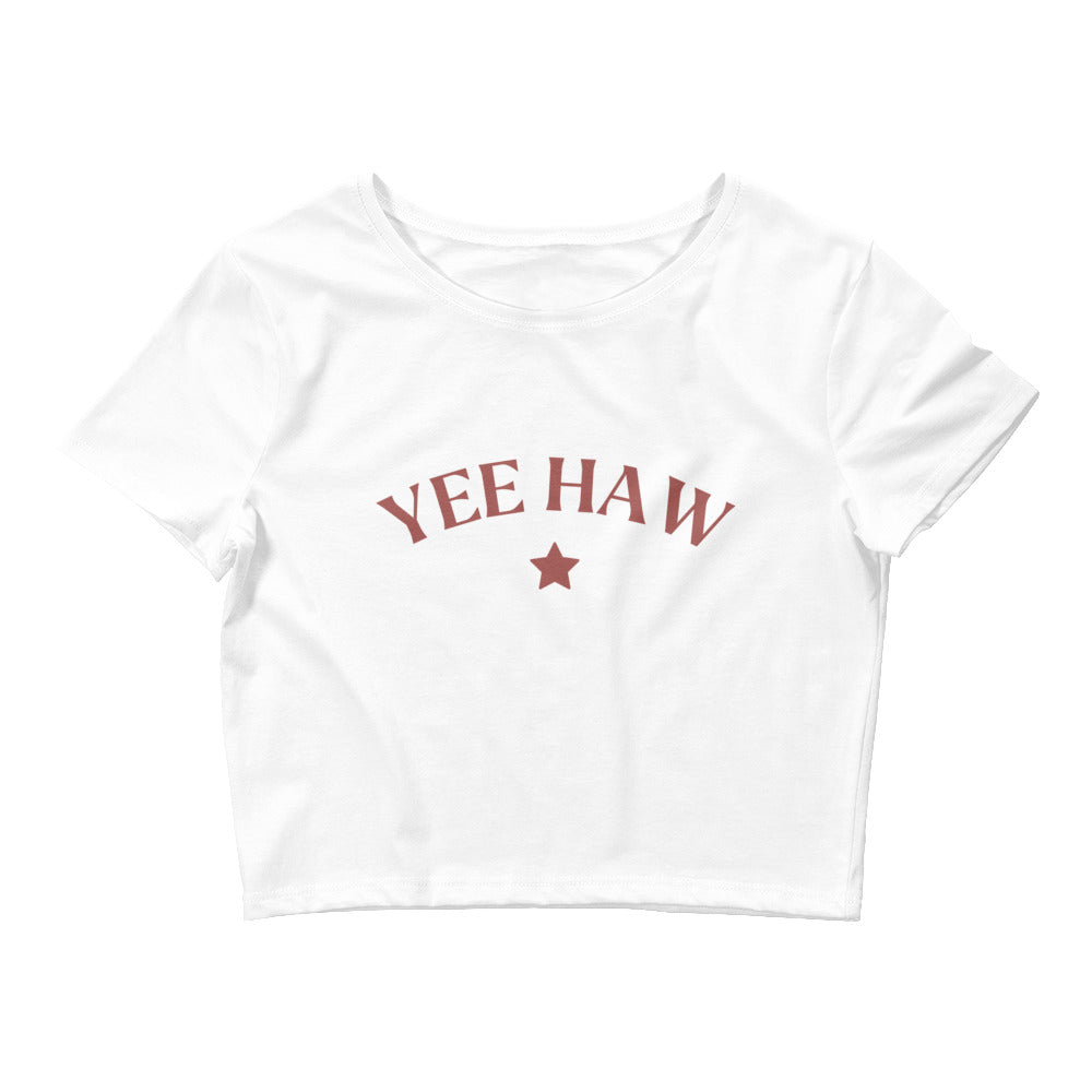Yee Haw Women’s Crop Tee