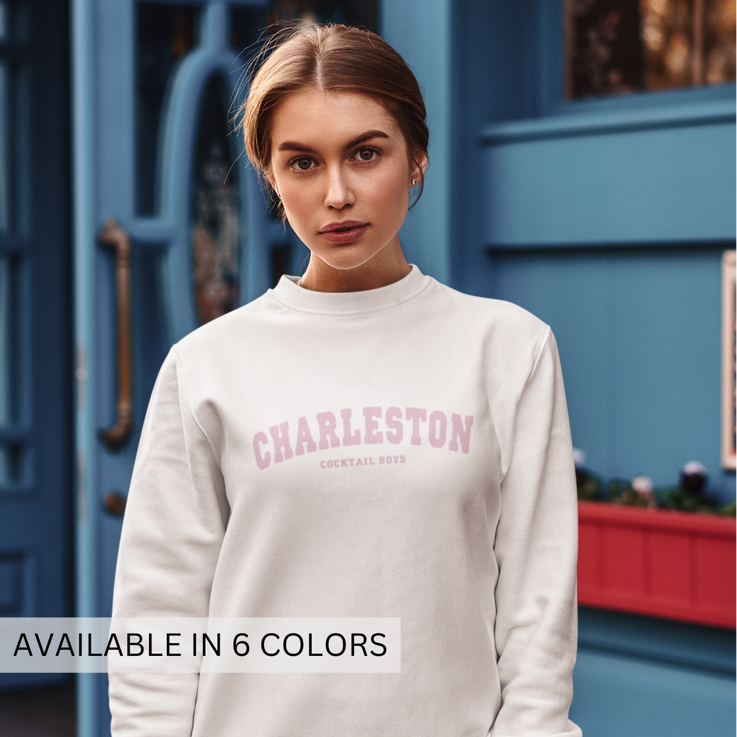 Collegiate Collection Charleston Sweatshirt Filled Letters