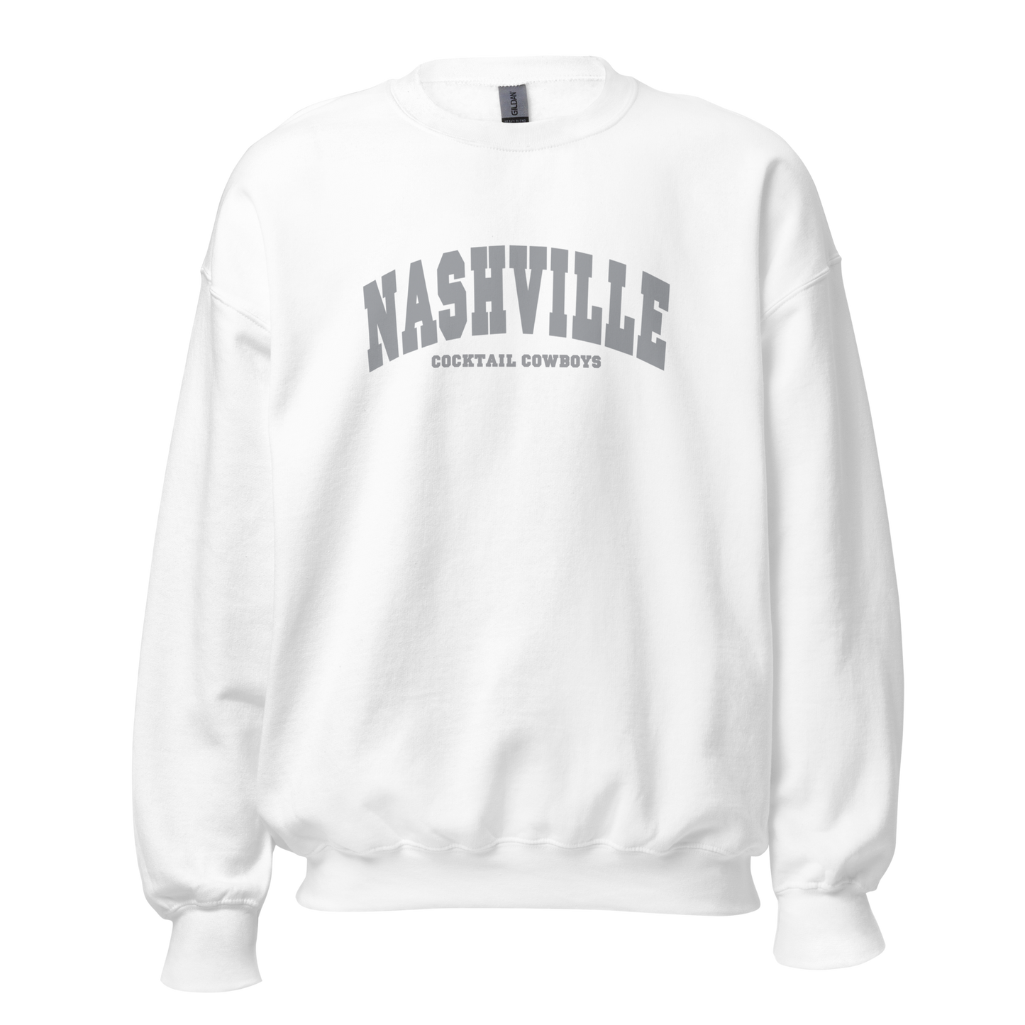 Collegiate Collection Nashville Sweatshirt Filled Letters