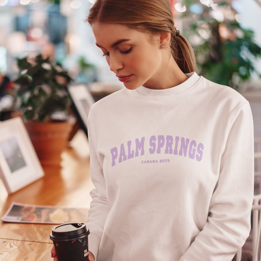 Collegiate Collection Palm Springs Sweatshirt Filled Letters