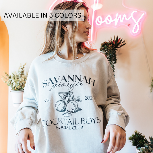 Social Club Cocktail Boys Savannah Sweatshirt