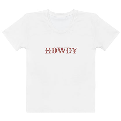 Howdy White Women's T-shirt