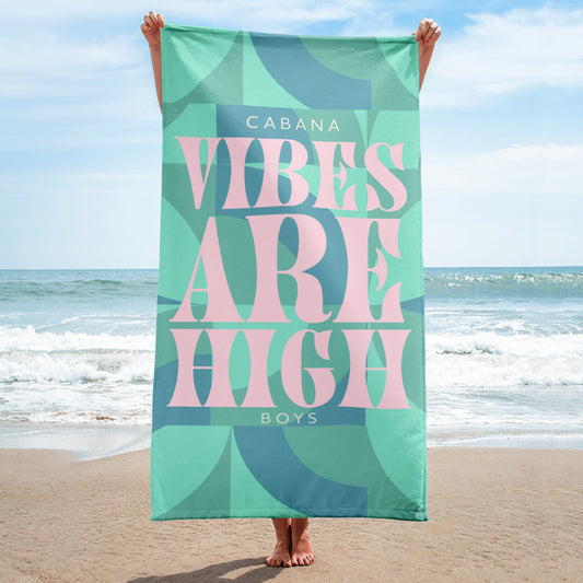 Vibes are High Towel