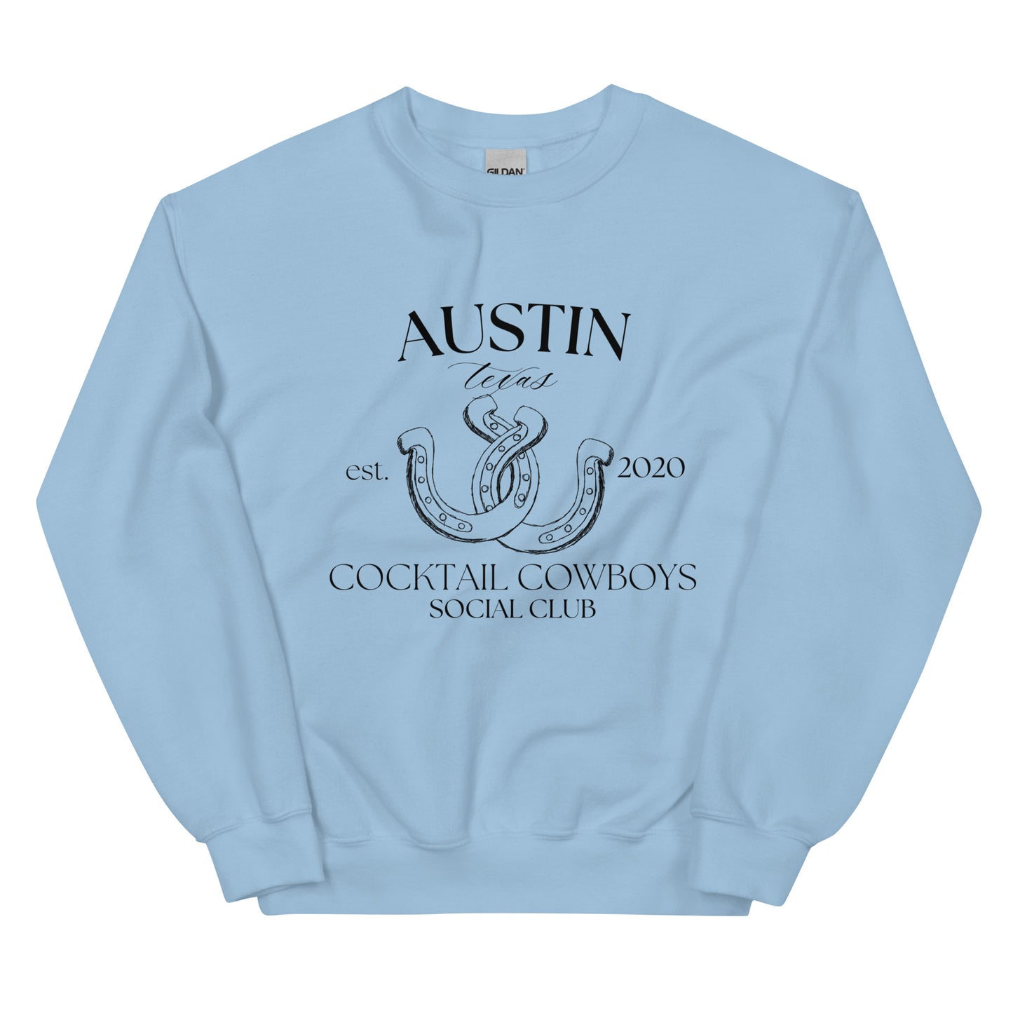 Social Club Cocktail Cowboys Austin Sweatshirt