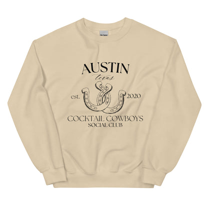 Social Club Cocktail Cowboys Austin Sweatshirt