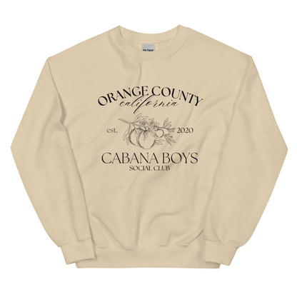 Social Club Cabana Boys Orange County Sweatshirt