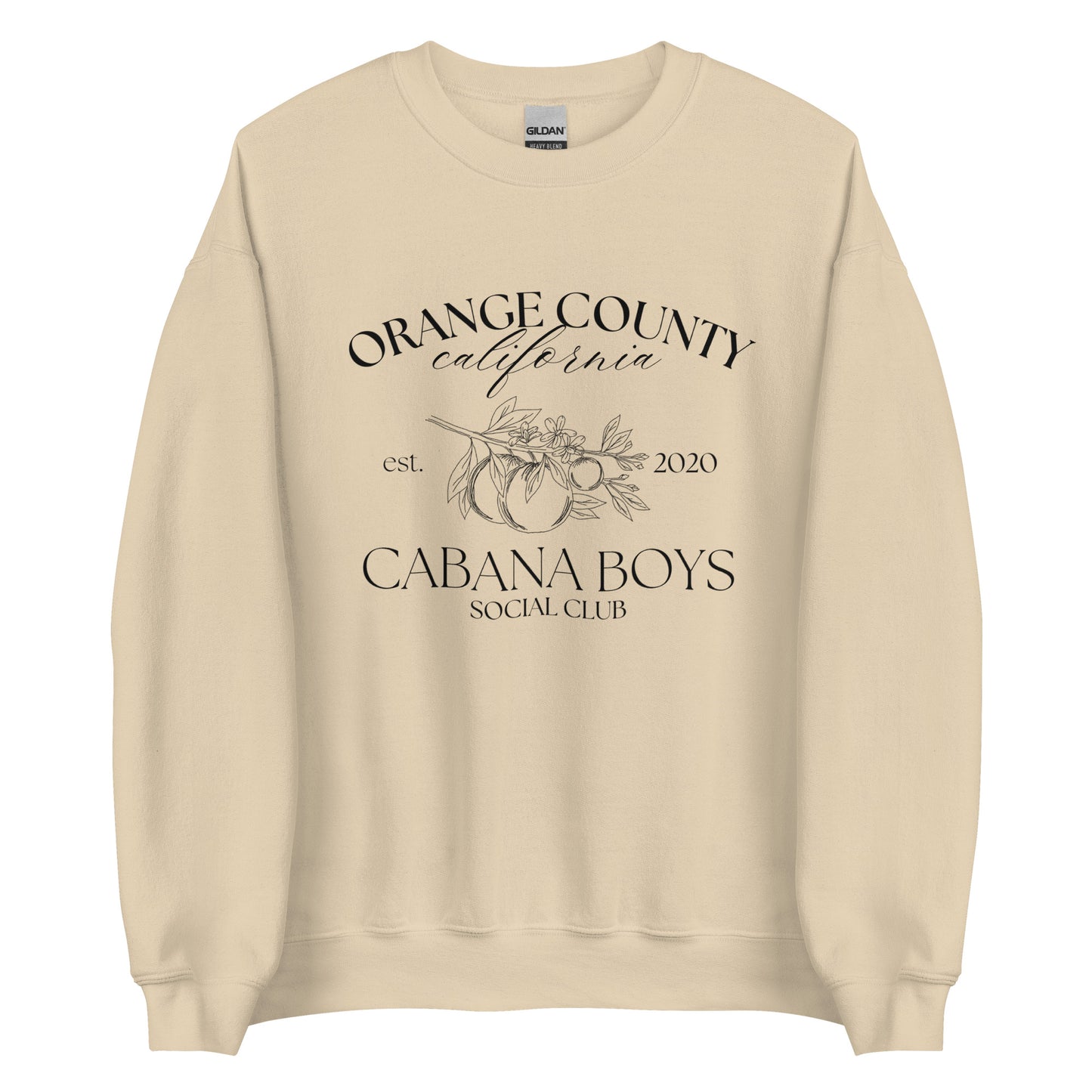 Social Club Cabana Boys Orange County Sweatshirt