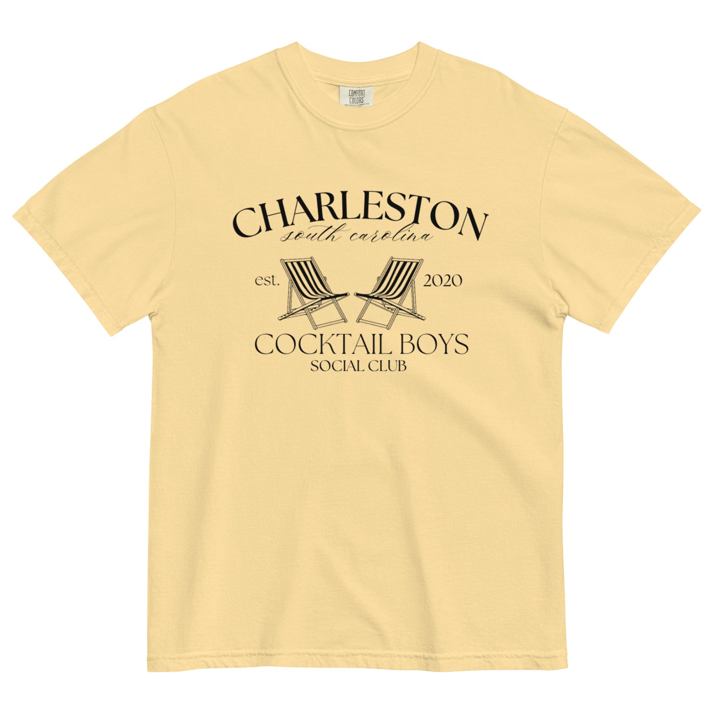 Social Club Cocktail Boys Charleston Oversized Heavyweight T-shirt
