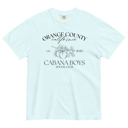 Social Club Cabana Boys Orange County Oversized Heavyweight T-shirt