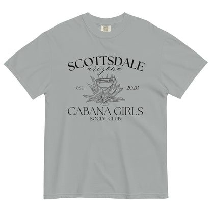 Social Club Cabana Girls Scottsdale Oversized Heavyweight T-shirt