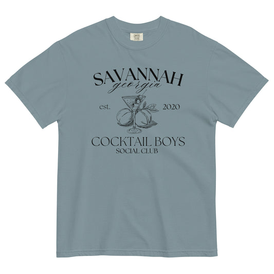 Social Club Cocktail Boys Savannah Oversized Heavyweight T-shirt