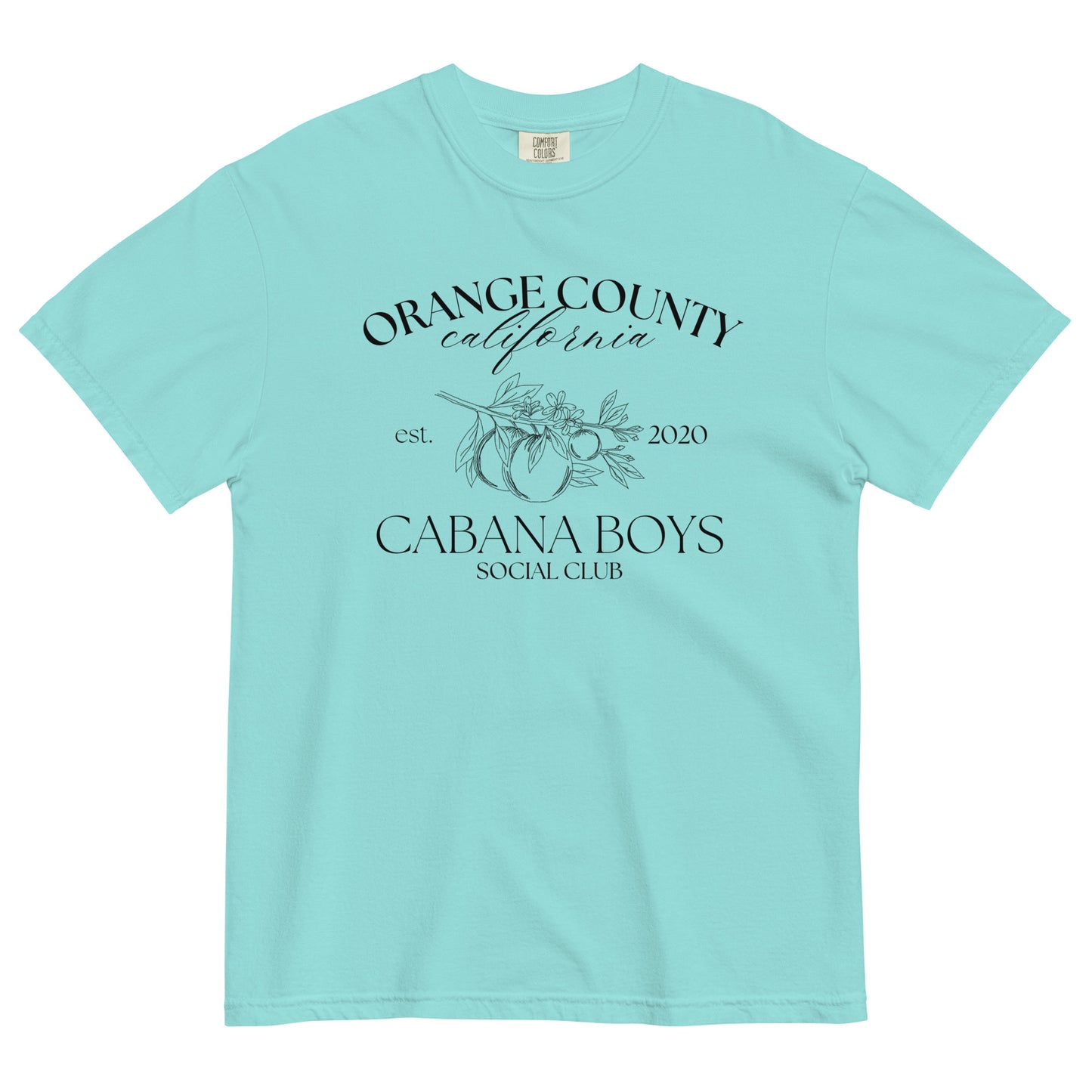 Social Club Cabana Boys Orange County Oversized Heavyweight T-shirt