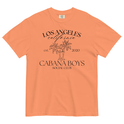 Social Club Cabana Boys Los Angeles Oversized Heavyweight T-shirt