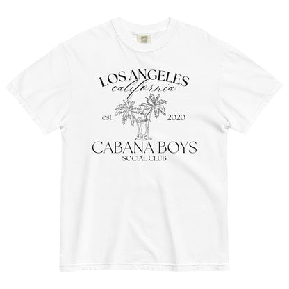 Social Club Cabana Boys Los Angeles Oversized Heavyweight T-shirt
