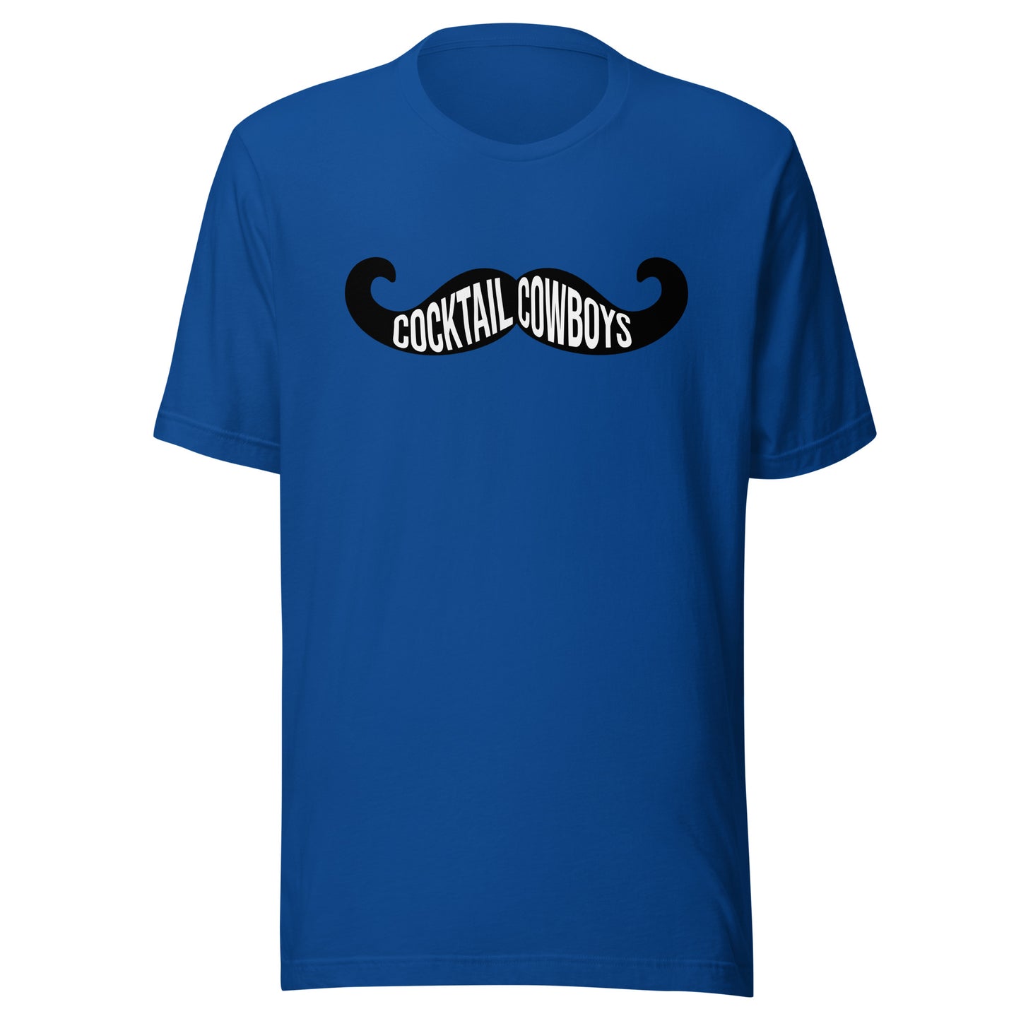 Cocktail CowBoys MustacheUnisex t-shirt
