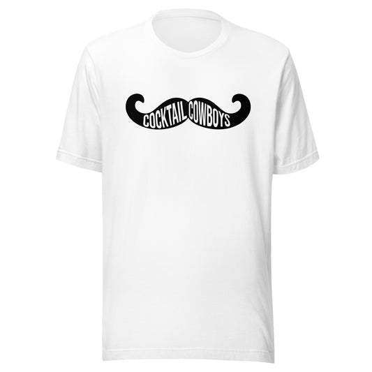 Cocktail CowBoys MustacheUnisex t-shirt