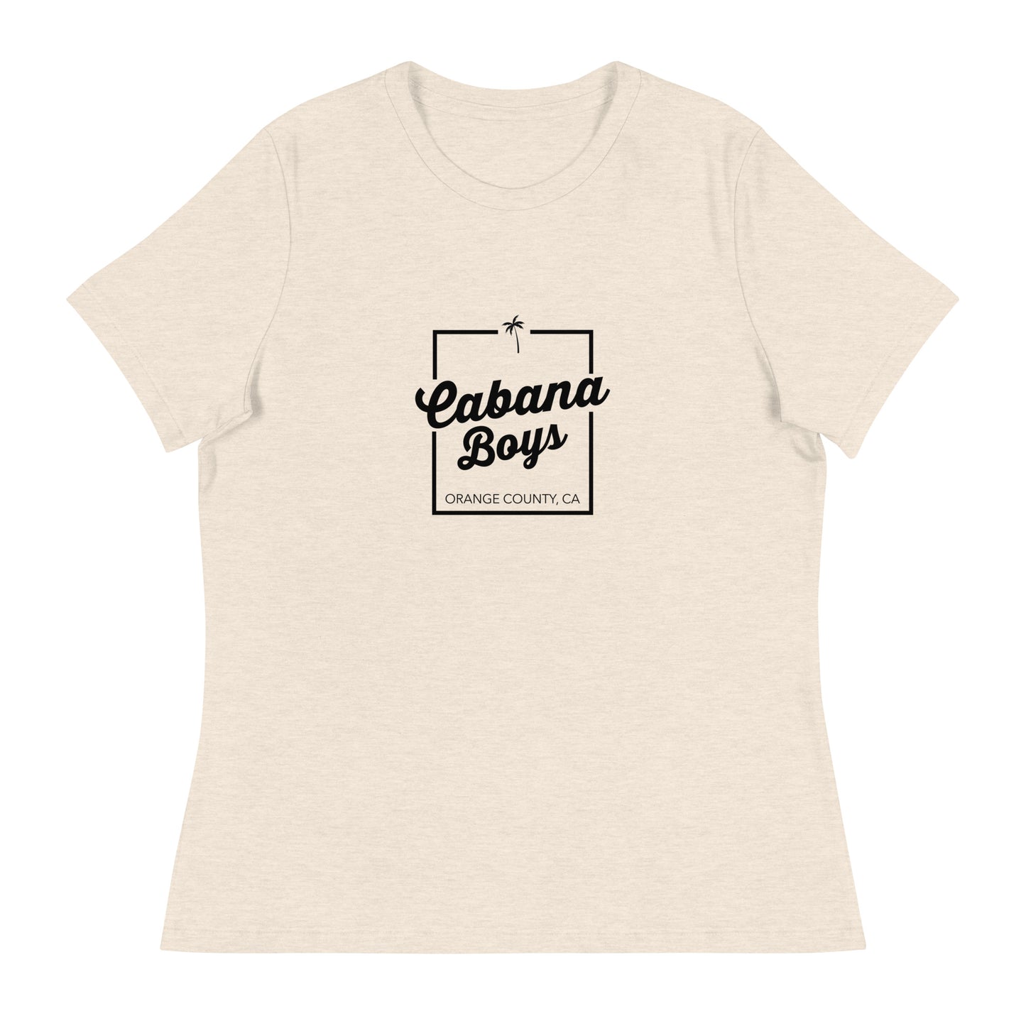 Cabana Boys Orange County Women's Relaxed T-Shirt