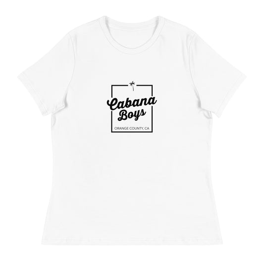 Cabana Boys Orange County Women's Relaxed T-Shirt